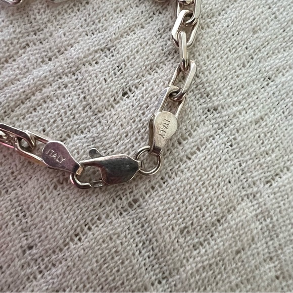 VINTAGE 925 ITALY LARGE STARFISH PENDANT NECKLACE STERLING SILVER HEAVY! - Picture 2 of 7